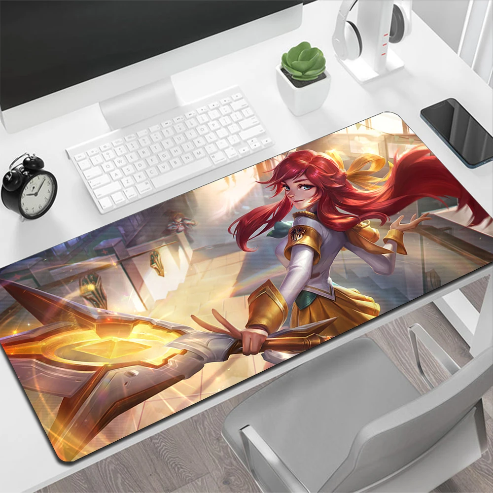 Tapis de souris de jeu, accessoire de bureau, pour ordinateur Gamer, taille XXL