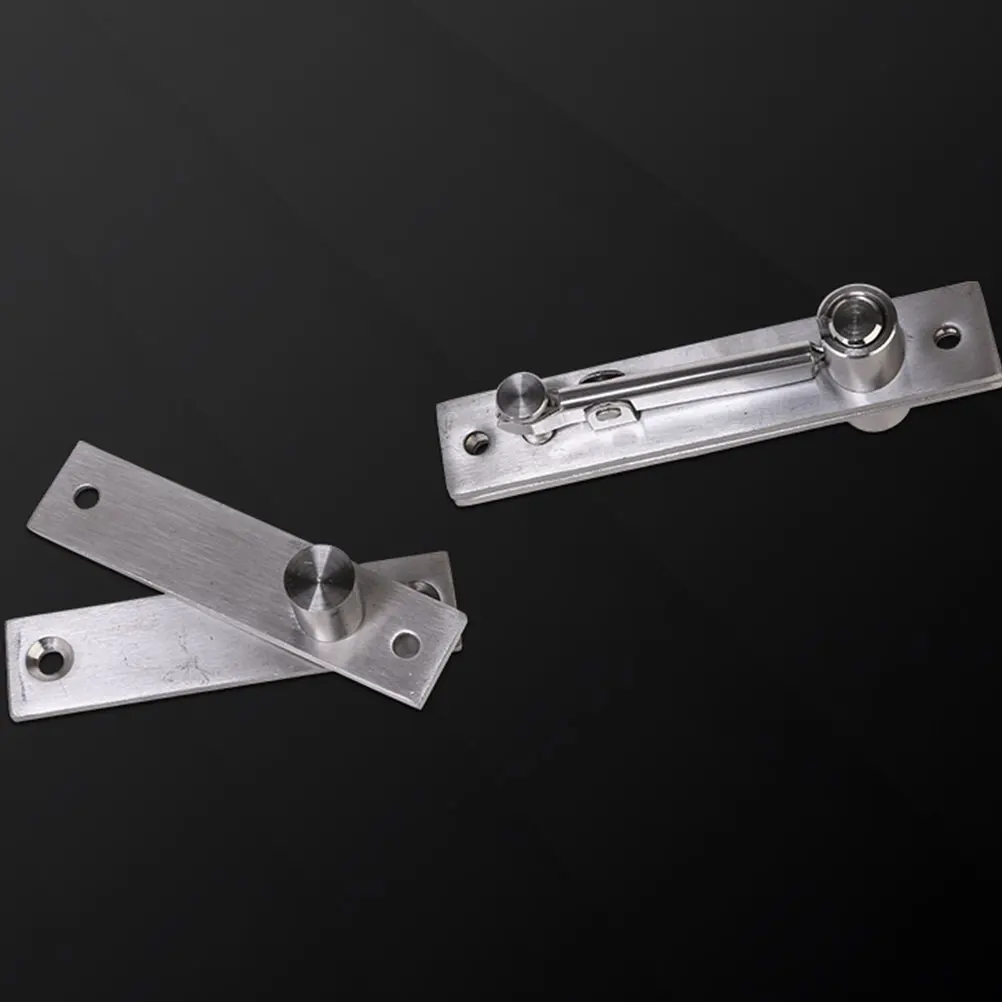 

Stainless Steel Durable Metal Upper Lower For Door Waterproof Anti-Rust Strong Load-Bearing Easy Installation Hidden Door Metal