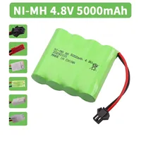 Upgrade 4.8V 5000mah NiMH Battery For Rc Toy Cars Tank Truck Robots Guns Boats Parts AA Ni-MH 6v Rechargeable Battery Pack