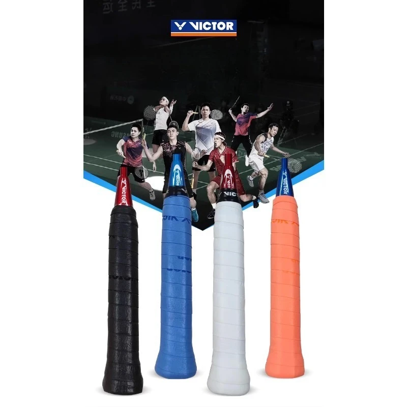 Victor GR1 – bande de poignée pour raquette de Badminton, plate, antidérapante, résistante à l'usure, absorbant la sueur, pour le sport et le Fitness