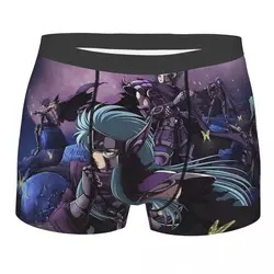 Knights Of The Zodiac Black Man's Boxer Briefs Underwear Saint Seiya Advanture Anime Highly Breathable High Quality Birthday