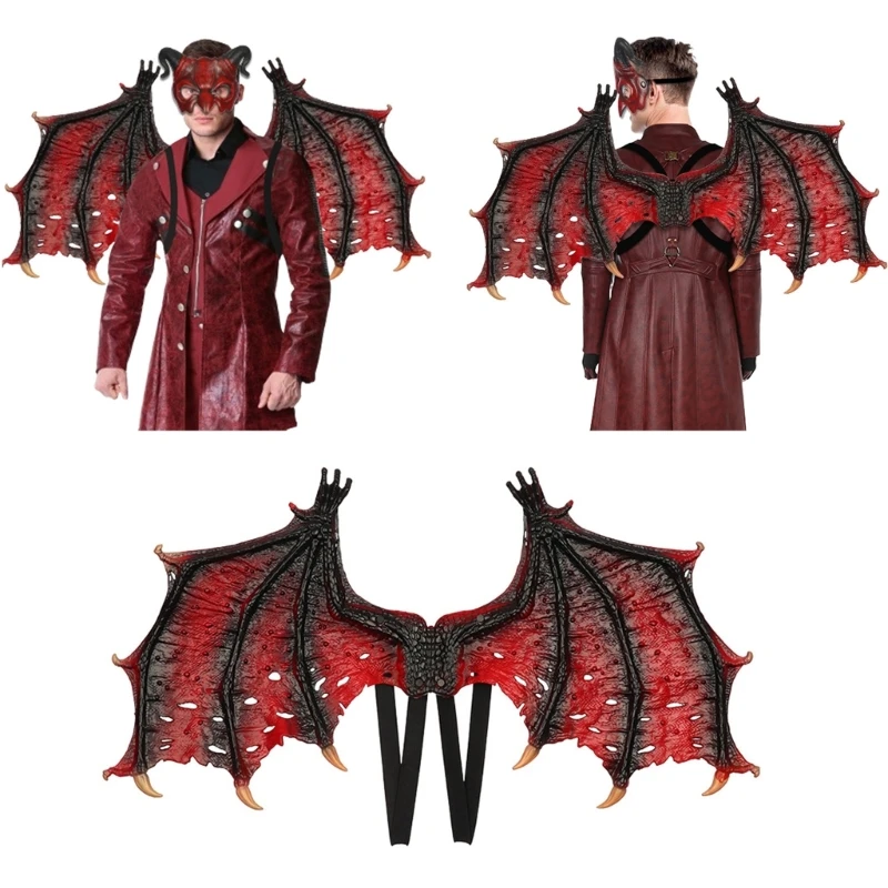 Dragon Wing Bat Wing Halloween Mardi Gras Demonen Kostuum Cosplay Accessoires
