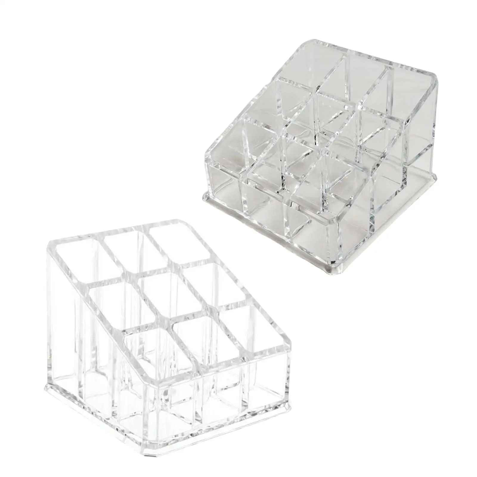 9 Grids Lipstick Holder Case Storage Stand Cosmetic Box Makeup Organiser Display