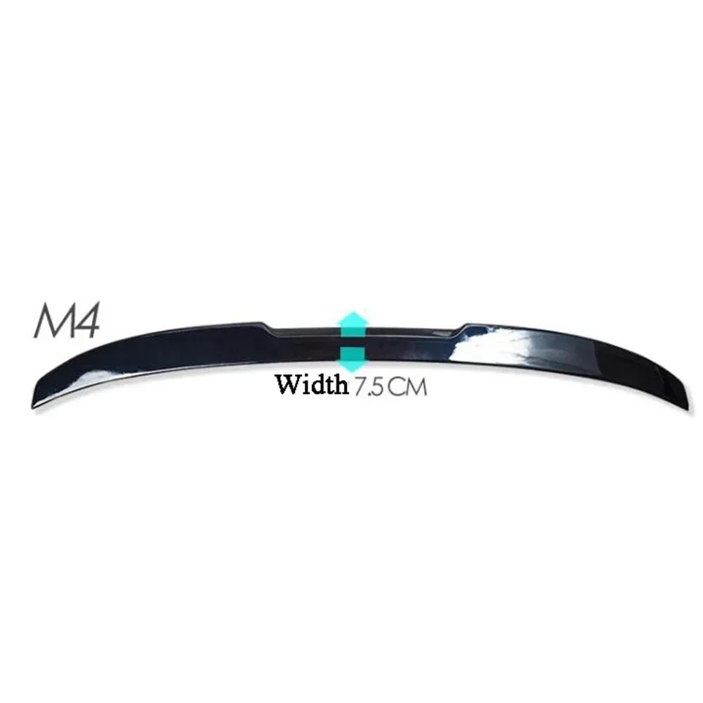 Car M4 M5 Style Fits For BMW 5 Series G30 G38 2017-2018  ABS Rear Trunk Spoiler Wing Lip Carbon Fiber