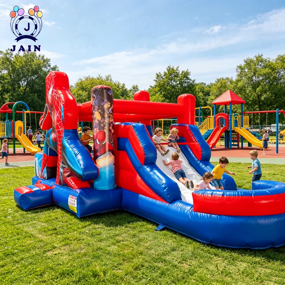 20FT/13ft 3D Cartoon Commercial Grade Inflatable Bounce House with inside Pillar Inflatable Trampolines For Kids Outdoor Indoor - view 2