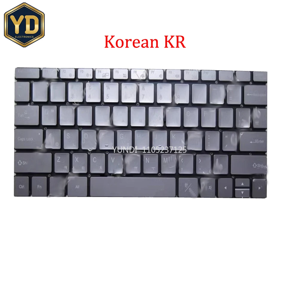 YD Sliver KR Keyboard For IGNIQ ByBook 14 IG-BYB14104 105 ByBook Pro 14 IG-BYB14108 109 106 ByBook Pro 14X 2nd gen IG-BYB14110 1
