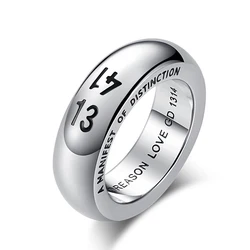 Titanium Steel BLINDREASON LOVE GD 1314 Forever Love Rings for Men and Women Lovers Engagement Ring Jewelry Size 7-12