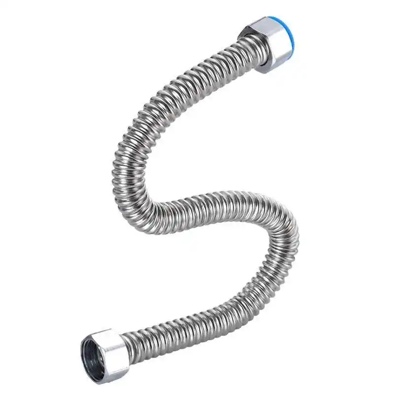 G1/2 "Rvs Gegolfde Supply Slang Boiler Connector Sanitair Pijp Slang Buis Verdikte Uitschuifbare Slang Buis