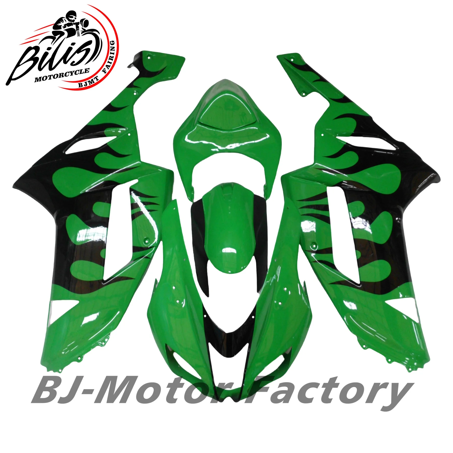 

New ABS Motorcycle full Fairing Kit Fit For KAWASAKI ZX-6R ZX6R 636 2007 2008 07 08 Fairings Kits Bodywork Shell set