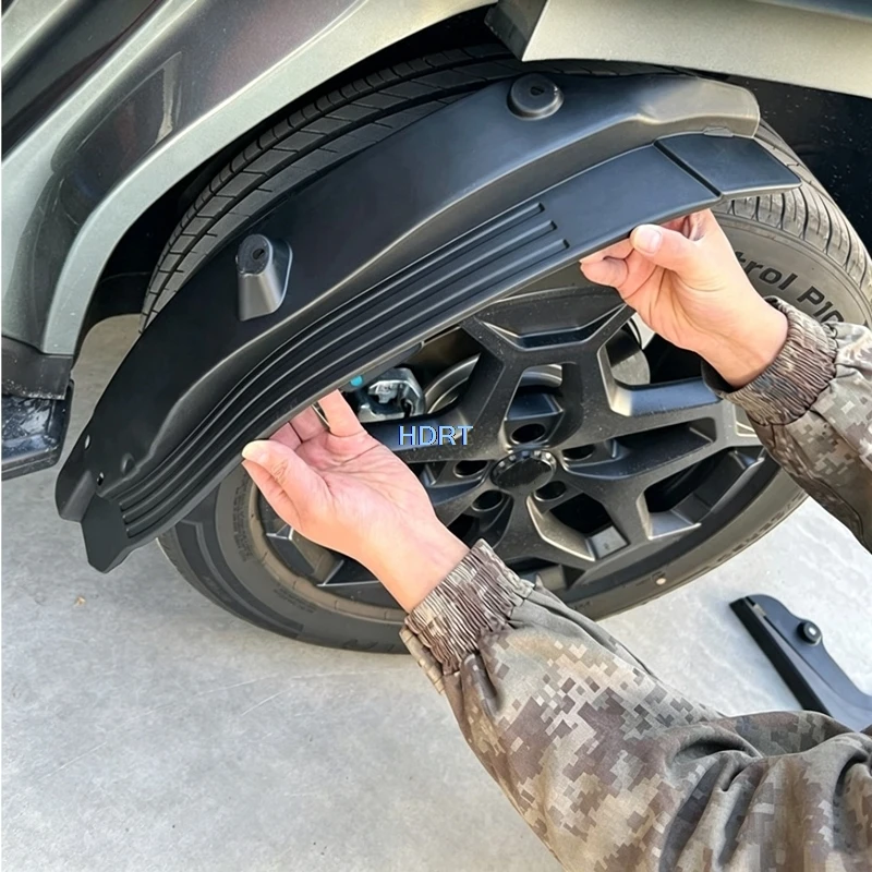 

For BYD Formula Leopard Titanium 7/Tai 7/Ti 7/Denza B7 2025 + Car Styling Front Rear Mudguard Fender Mud Flap Plate Splash Cover