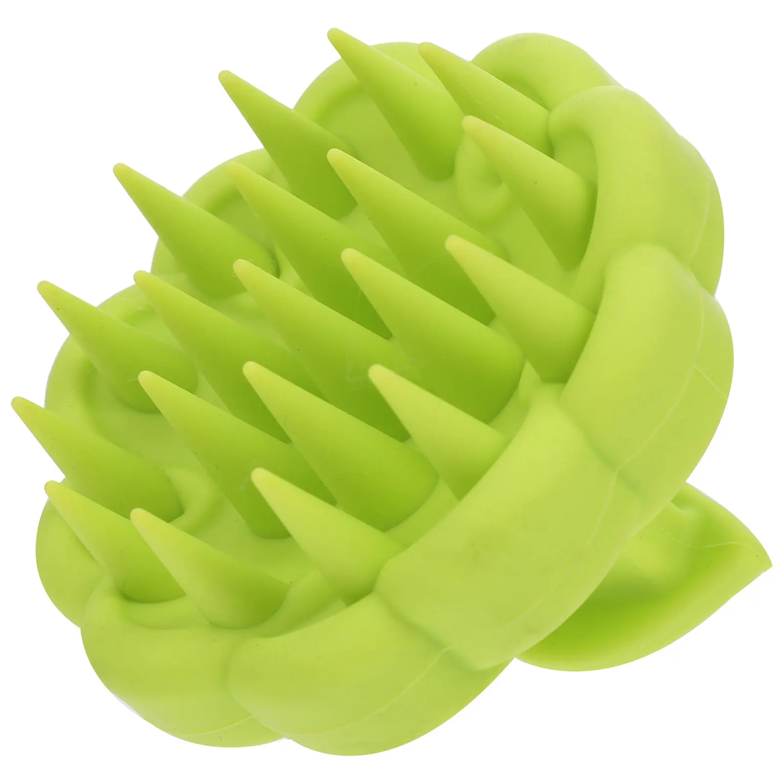 Silicone Scalp Care Hair Brush Soft Flexible Shampoo Brush Deep Cleaning Scalp Massager Bath Hair Grooming Accessory Tool
