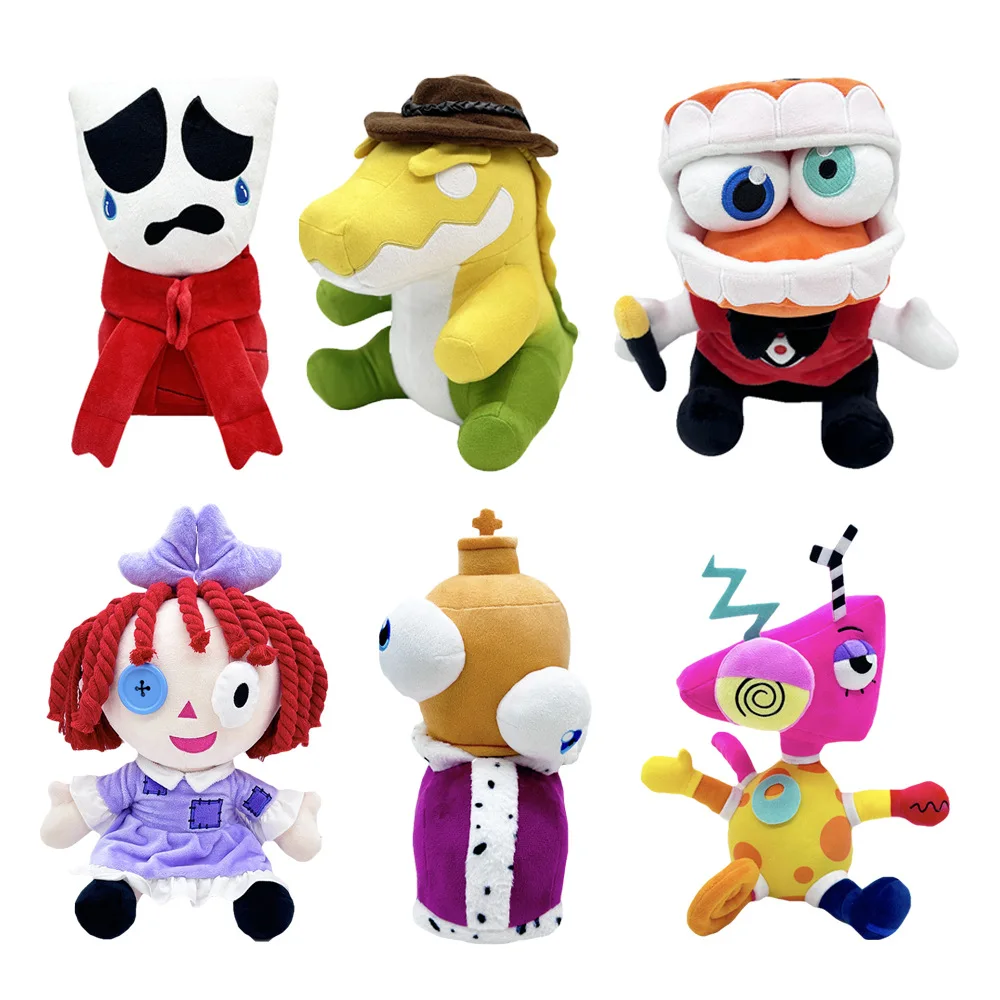 New The Amazing Digital Circus Caine Plush Toy Dolls Cute Cartoon Stuffed Soft Toy Birthday Christmas Gift For Children