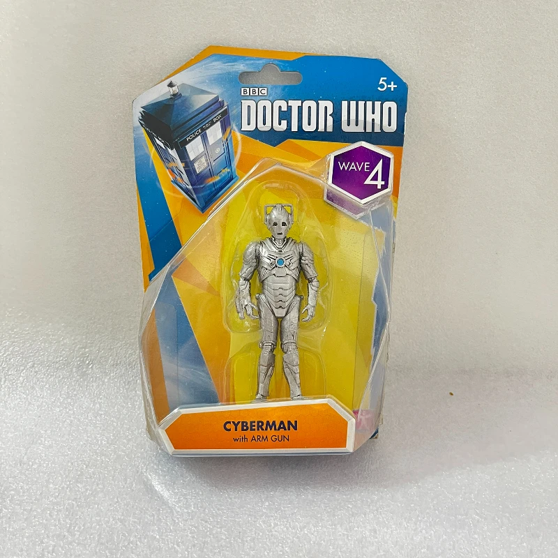 3.75 Inch Cartoon Model Who The Cyberman Movable Doctor Collection Action Figure  Toy