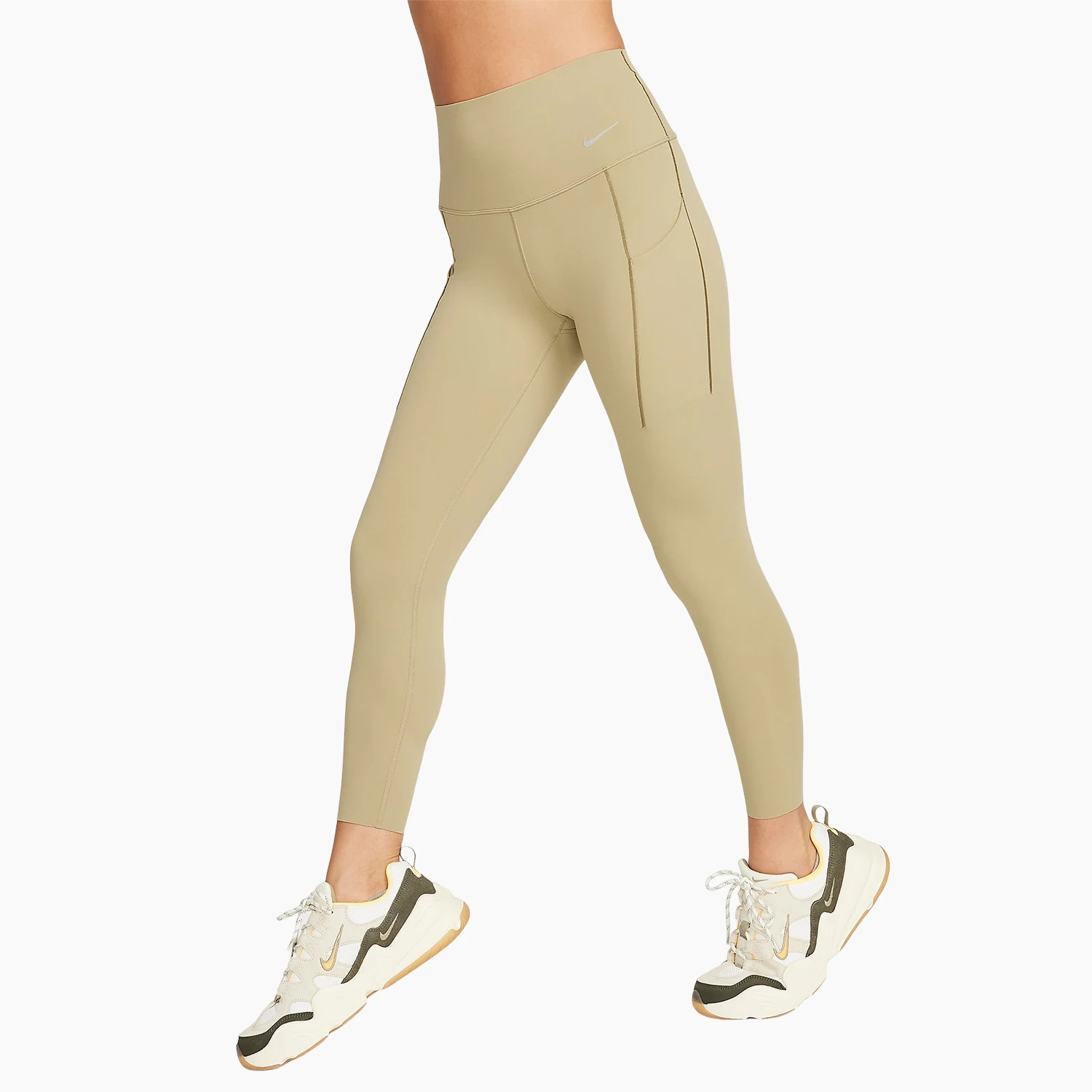 

Официальные новые женские удобные и дышащие спортивные колготки Nike с высокой талией DQ5898-276