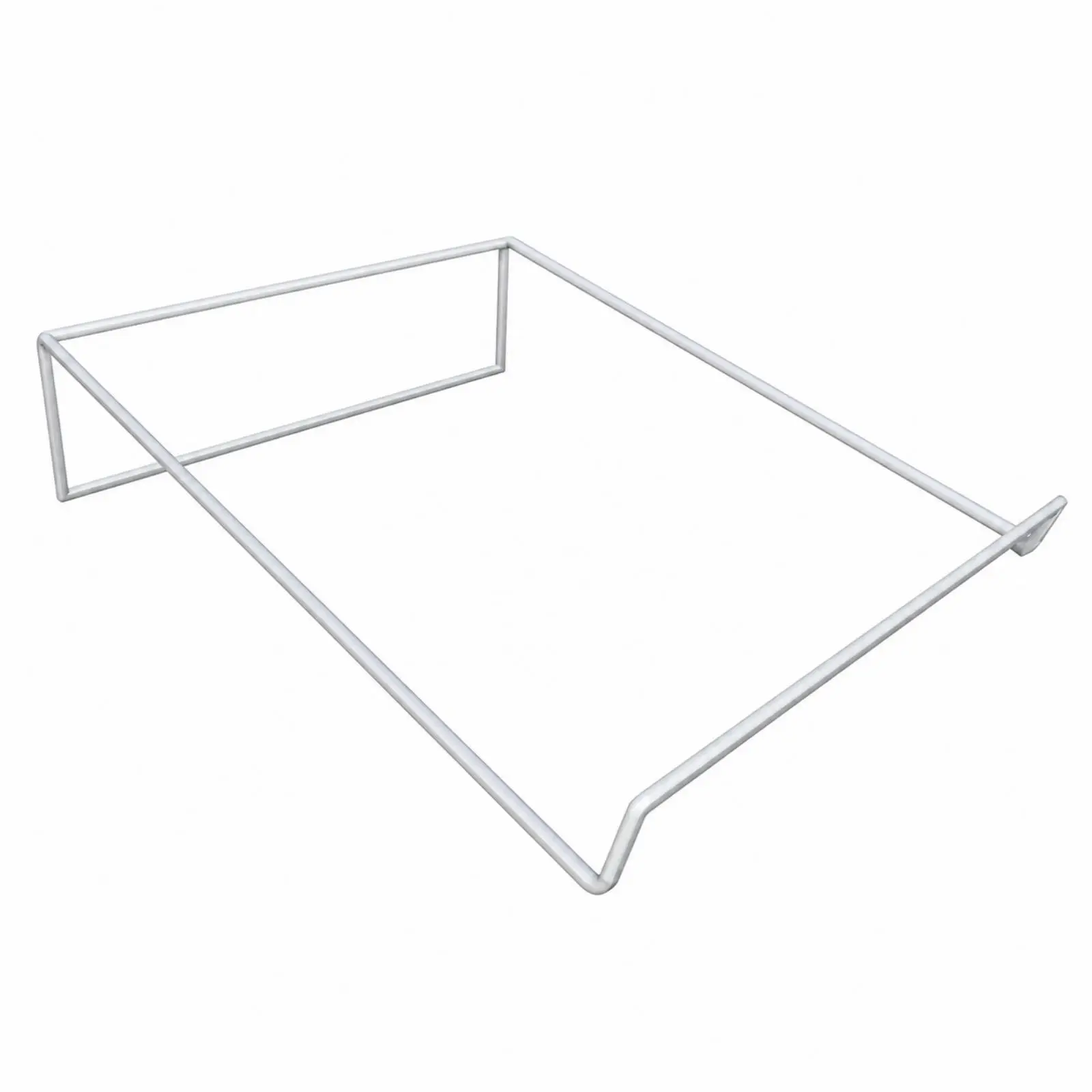 Acrylic Display Rack with Structured Support Design Low-Visual-Impact Transparent Acrylic Display Rack Shelf Multi-Function