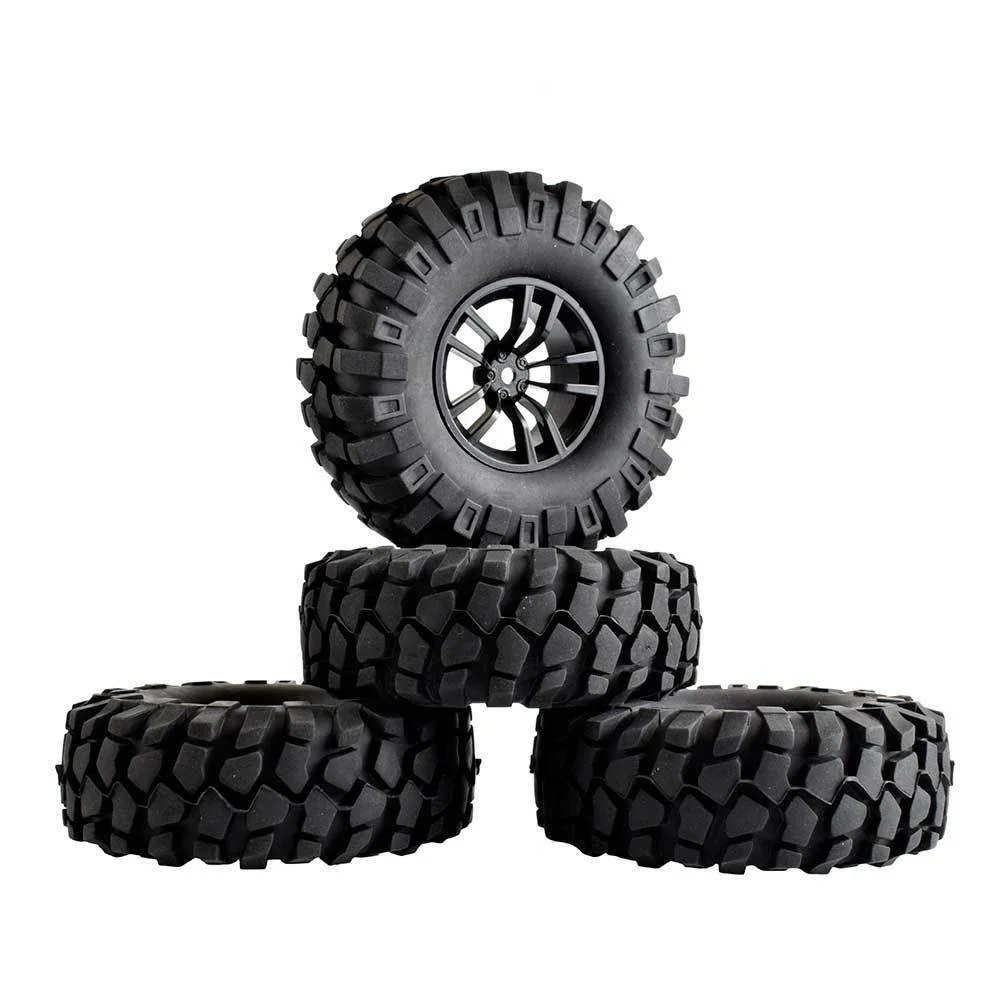 

RC Rim02-7006L Rubber Tires 108mm & Wheel sets RC 4WD Axial Rock Climbing