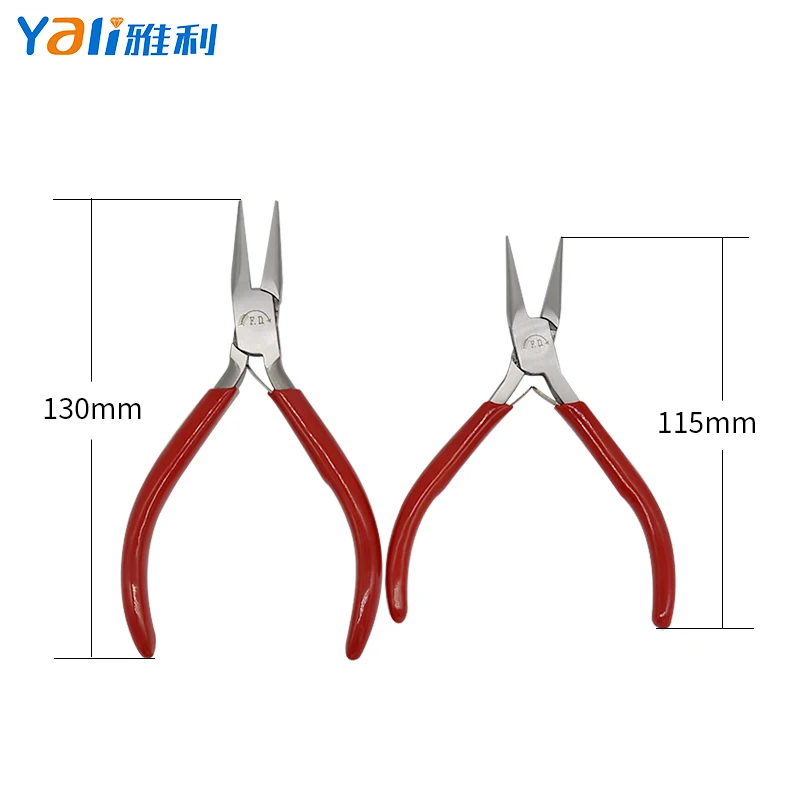 Portable Factory Price 115mm 130mm Jewelry Seting Tools German Wrigley Tong Tools for Setting Gems Dick Pliers