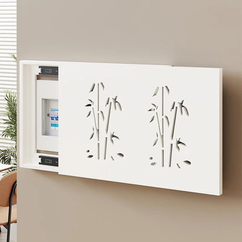 Breaker Box Decor Painting, Switch Plate Cover Art for Electric Panel, Wall Hanging Hiding Box for Media Box Entryway