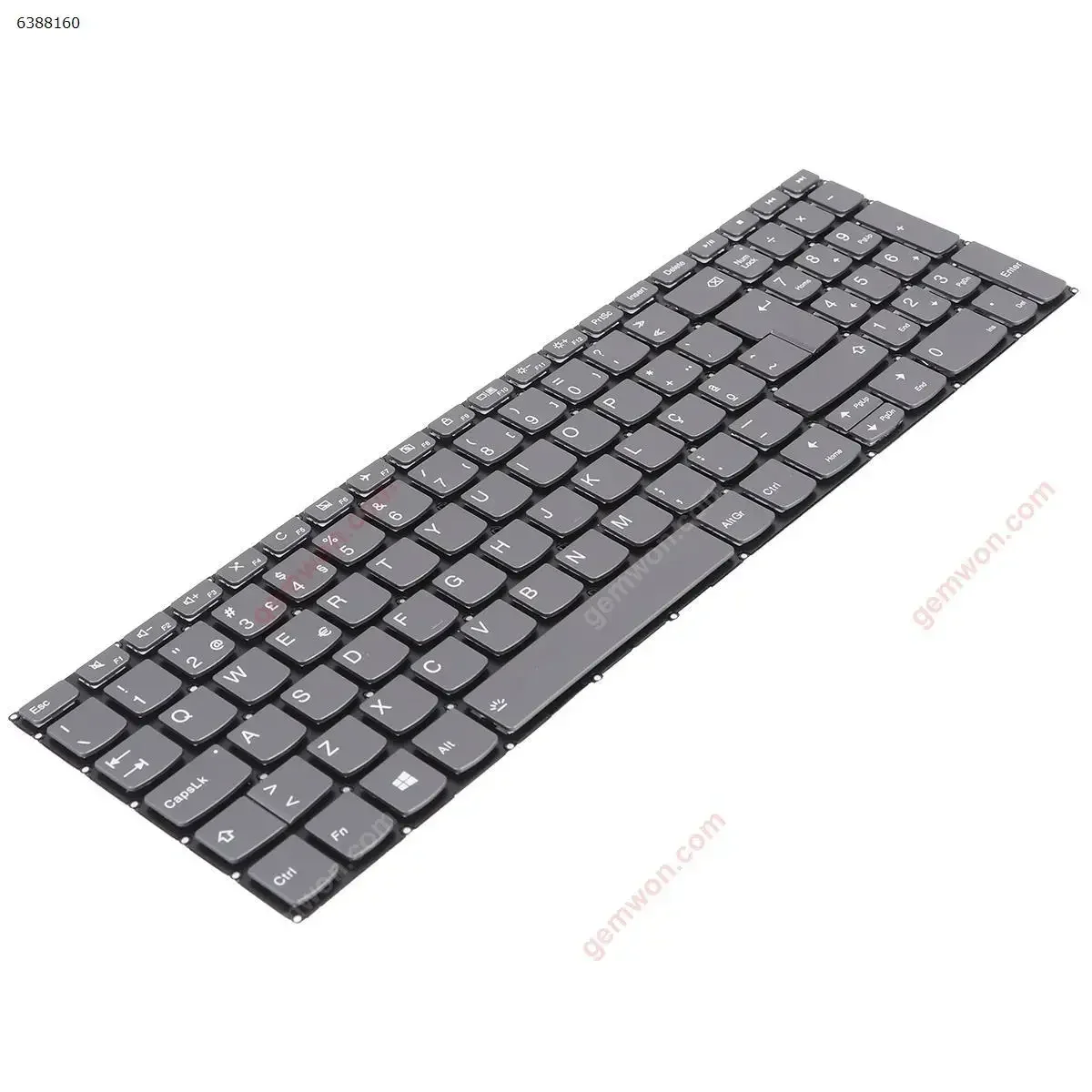 PO Laptop Keyboard for Lenovo IdeaPad 330-15IKB 330-17IKB 320-17ikb 320-17isk Gray Backlit