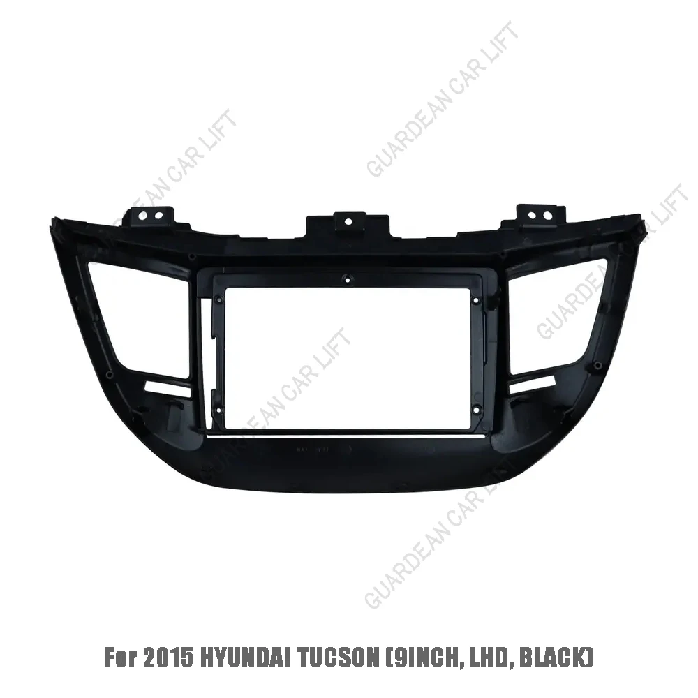 Radio con GPS para coche, reproductor estéreo MP5, 2 Din, Panel de unidad principal, marco de instalación, para HYUNDAI Tucson 2015 ~ 2017(9