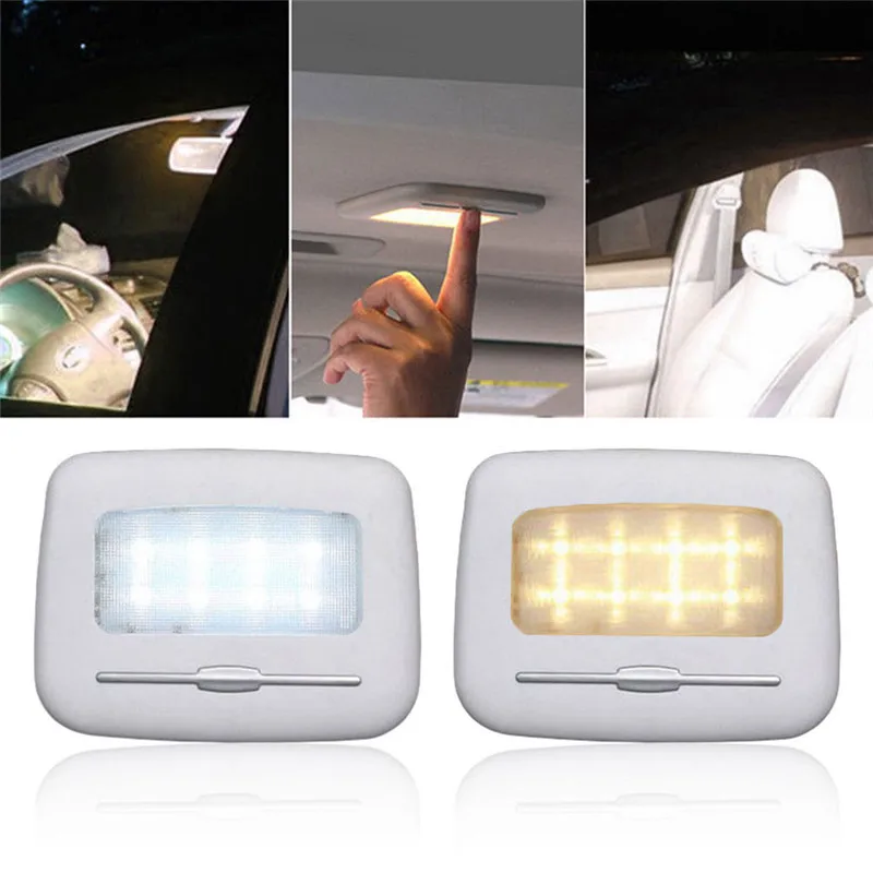 

LED Car Vehicle Light Dome Roof Ceiling Interior Reading Trunk Lamp 3.7V Bulb Car Reading Ceiling Night Light Automobiles Lamp