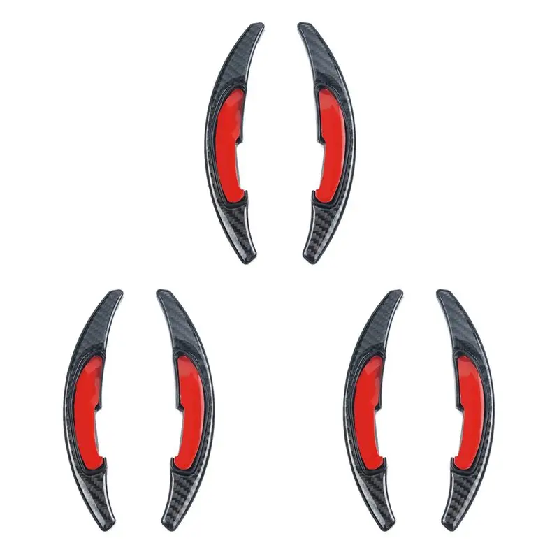 Exquisite 6X Carbon Fiber Steering Wheel Paddle Shifter Gear Shift Shifter Extension For-BMW M Series M2 M3 M5 M6 X 5M X6M