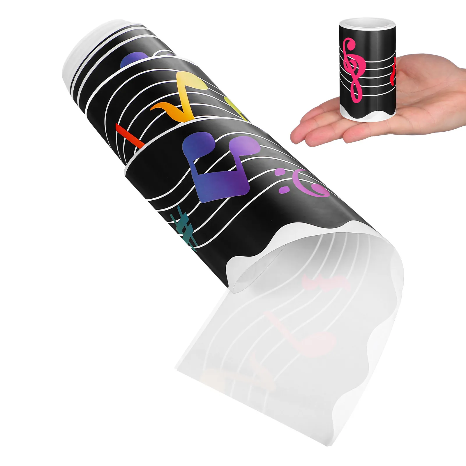 

Mark Border Sticker for Classroom Bulletin Board DIY Chalkboard Decoration Longlasting Self Adhesive Music Themed