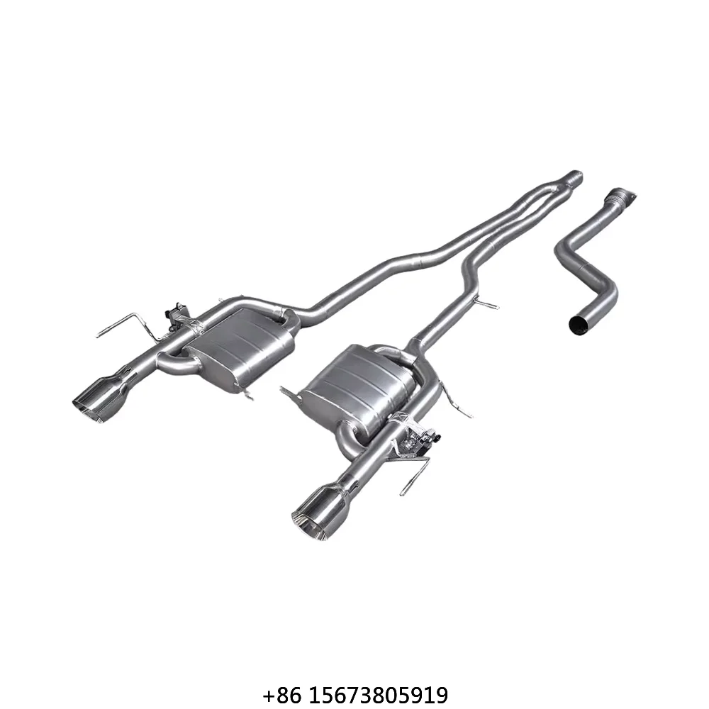 

Catback Exhaust for ATS 2.0T Stainless Steel Car Exhaust System Escape Exhaust Pipe MufflerCustomed