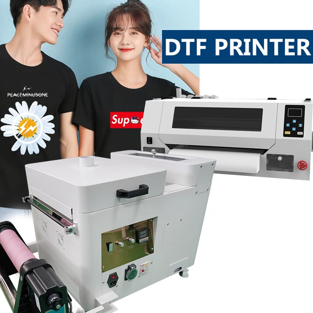 logo clothing single-head printer XP600 A3 30CM desktop Inkjet packaging printer inkjet Product costume desktop DTF printer