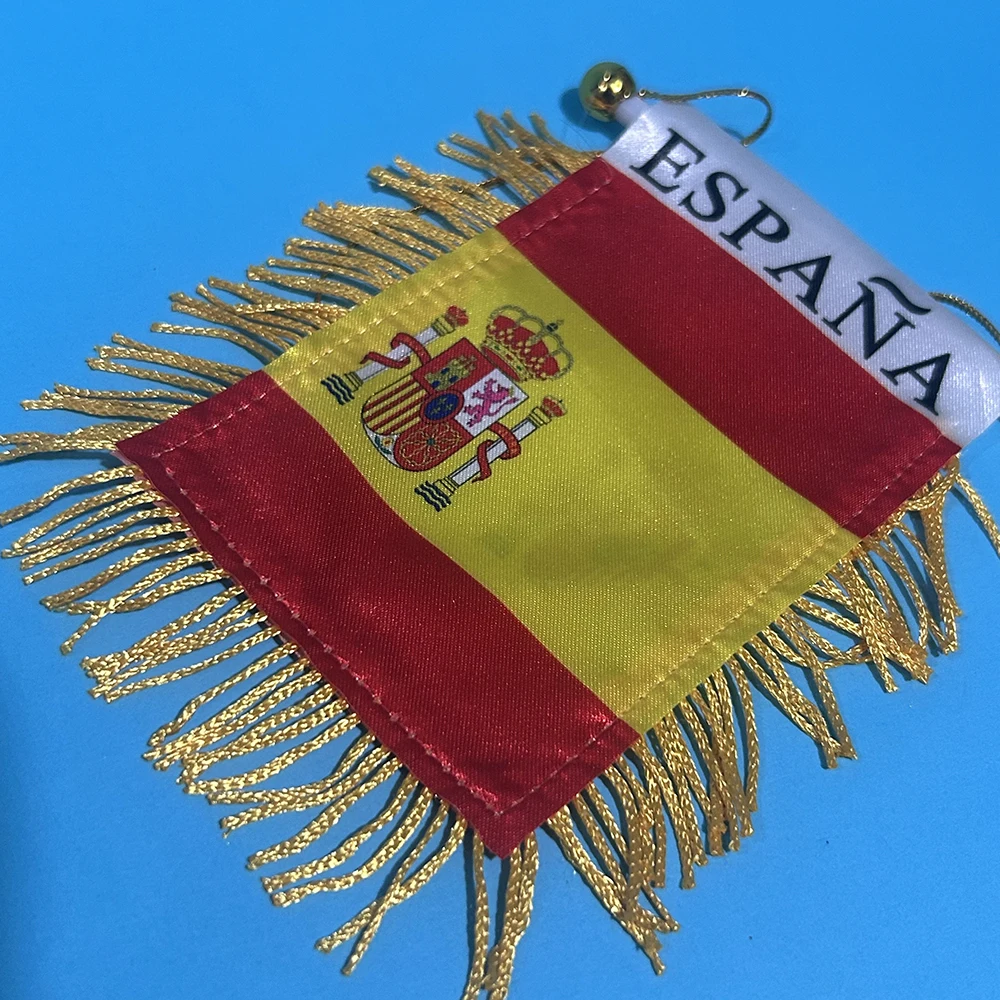 SKY FLAG bandera España para coche tipo banderín de poliéster - imagen 4