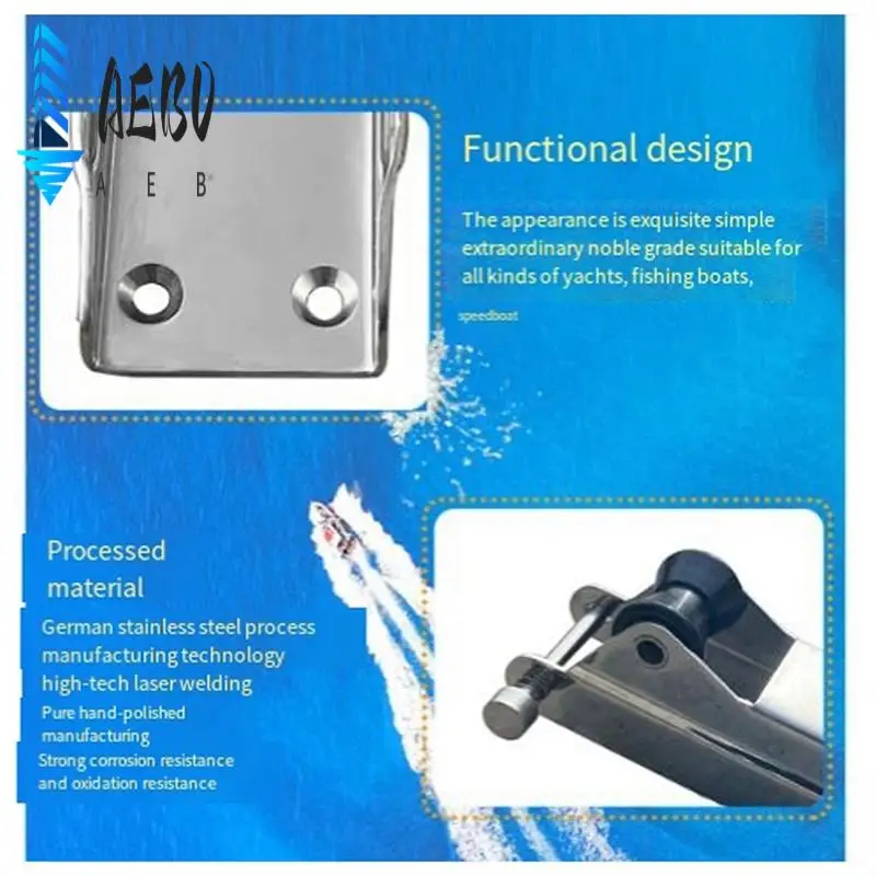 

AEB0-Анкерный кронштейн, якорный роликовый анкерный кронштейн, аксессуары для якоря из нержавеющей стали 316, дирижабль для яхты, рыбалка, корабль, парусный спорт