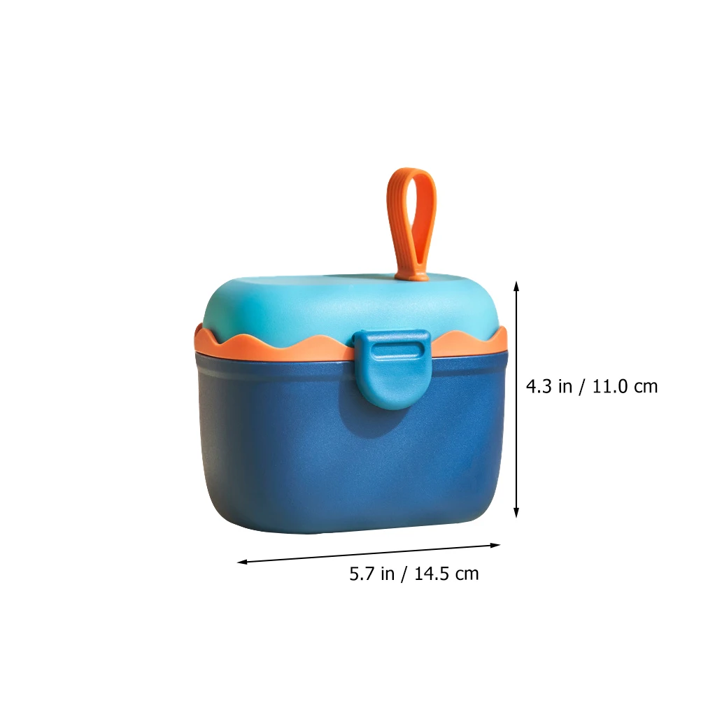 

Коробка для сухого молока, портативный дозатор детской смеси, ложка в комплекте, точный черпающий герметичный контейнер для хранения детского питания