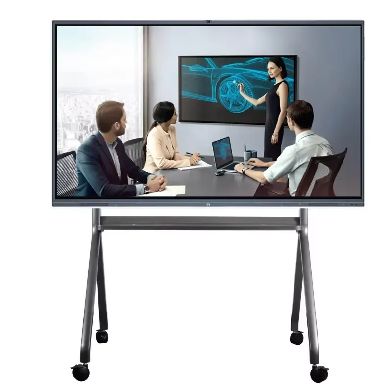 55 Inch Interactive Whiteboard Smart Touch Screen Digital Signage For Classroom Teaching Office Meeting Conference Display