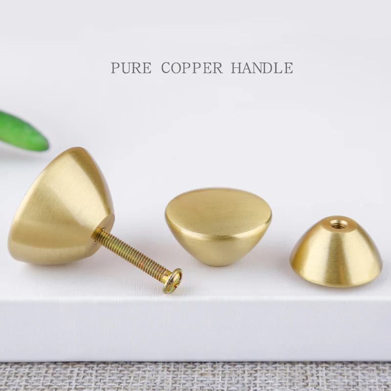 

Brand New 4PCS Solid Brass Furniture Door Pulls Handles Drawer Knobs Cupboard Wardrobe Closet Dresser TV Cabinet Pulls Knobs