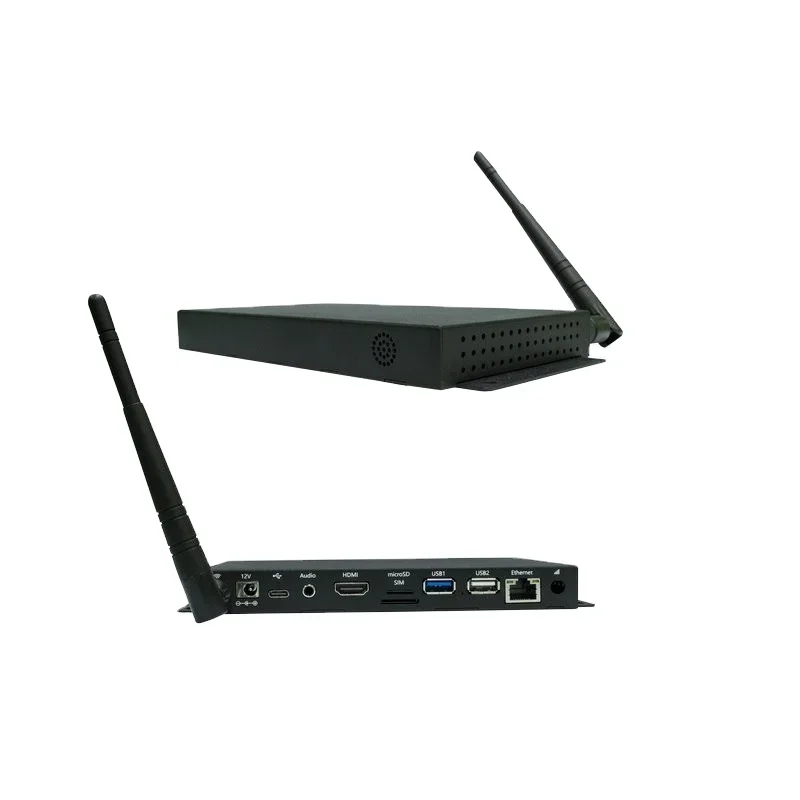 2K/4K/8K High Definition Display Mini Android Wifi Network Advertising Digital Signage Media Player Box 7x24H