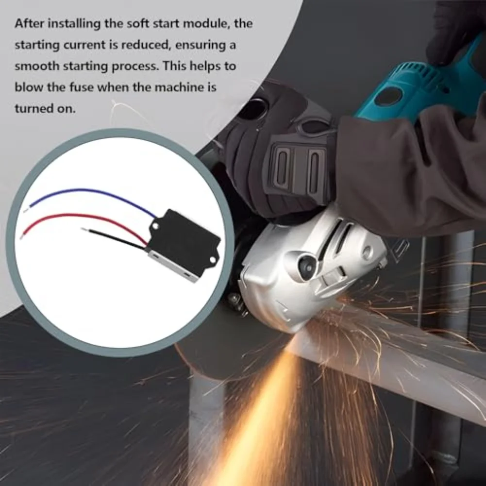Soft Start Switch Accessory For Table Saw, Angle Grinder – Smooth Start & Motor Protection Power Tools Accessories