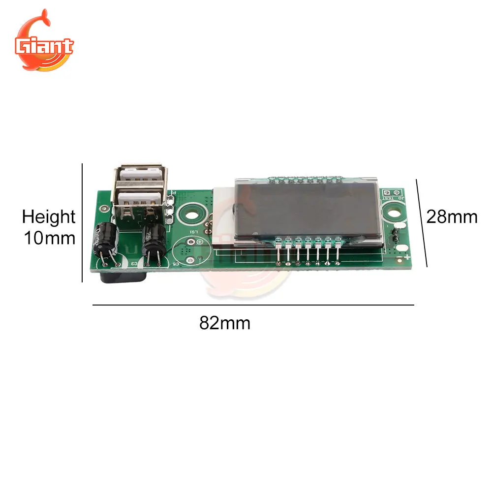 Blei Säure Lithium Batterie Voltmeter Batterie Kapazität Tester LED LCD Digital Spannung Tester Modul USB Batterie Level Anzeige