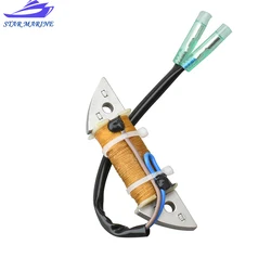 300Ω Charge Coil 63V-85520 For Yamaha boat Motor Parts 2T 9.9HP 15HP Parsun HDX Seatec Seapro 63V-85520-00 63V-85520-01