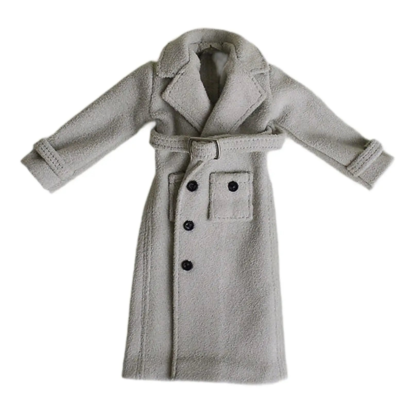 

1/12 Scale Figure Windbreak Coat Accessories Fashion Toy Cute Unique Versatile Birthday 1/12 Scale BJD Clothes Mini