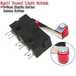 10pcs New Micro Roller Lever Arm Normally Open Close Limit Switch KW12-3 KW11-N