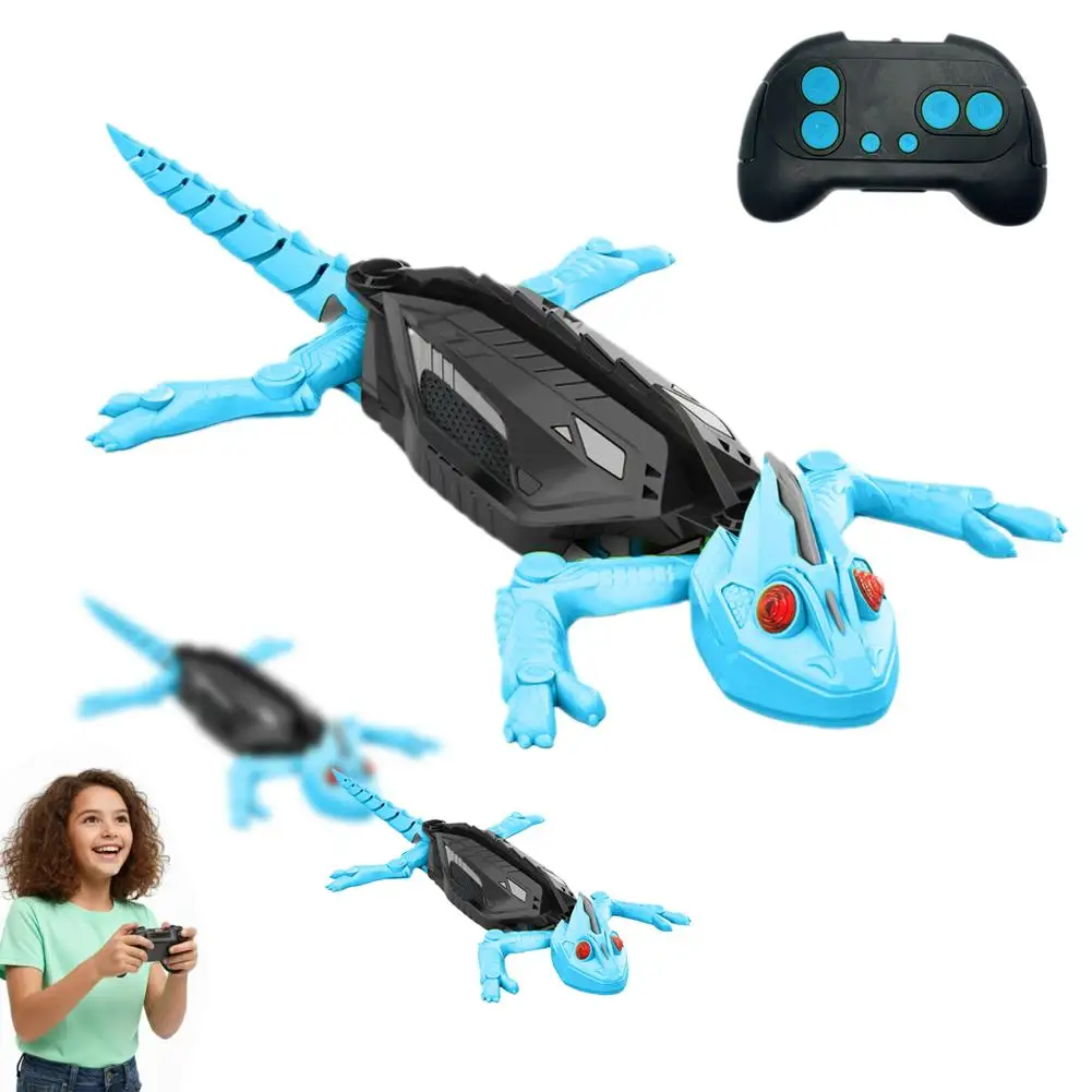 RC Elektrische Wand Klettern Gecko Spielzeug Biomimetische Insekt Streich Spielzeug Kinder Fernbedienung Elektrische Roboter Eidechse Bionic Neuheit Geschenk