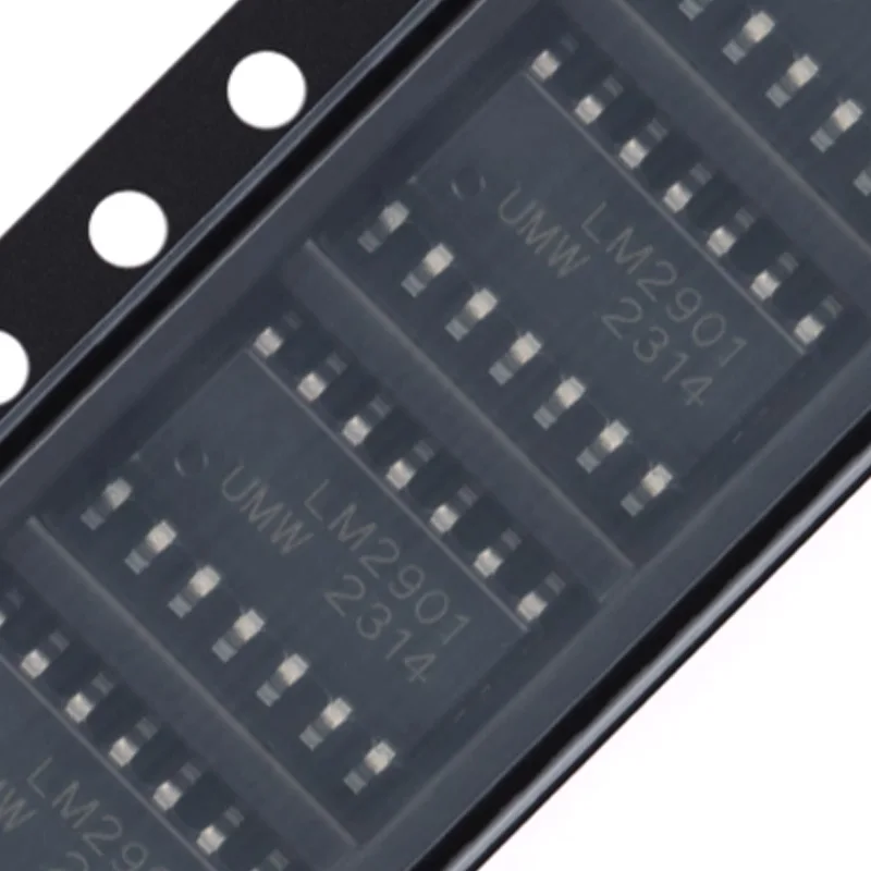 

100 Pieces of Brand New Original Lm2901Dr with Silkscreen Lm2901 Sop-14 Four-Channel Differential Comparator Chips