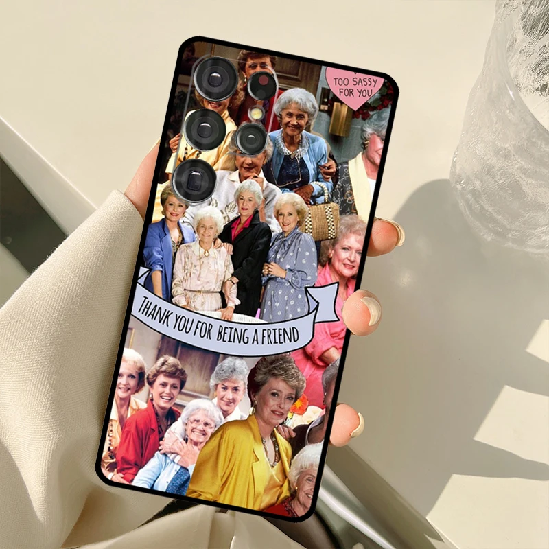 Custodia Golden Girls per Samsung Galaxy S25 Ultra S21 S22 S23 S24 Ultra S9 S10 Plus S20 FE S25 FE Cover posteriore