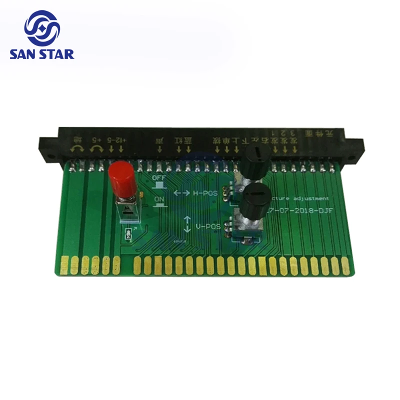 

Adjustment Board For Arcade Jamma Interface Converter Adjustable Converting Board Connect To Any JAMMA for Adjust Image Position