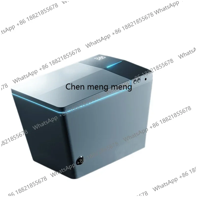 Z136Square smart toilet has no water pressure limit and instant heating integrated automatic flip toilet