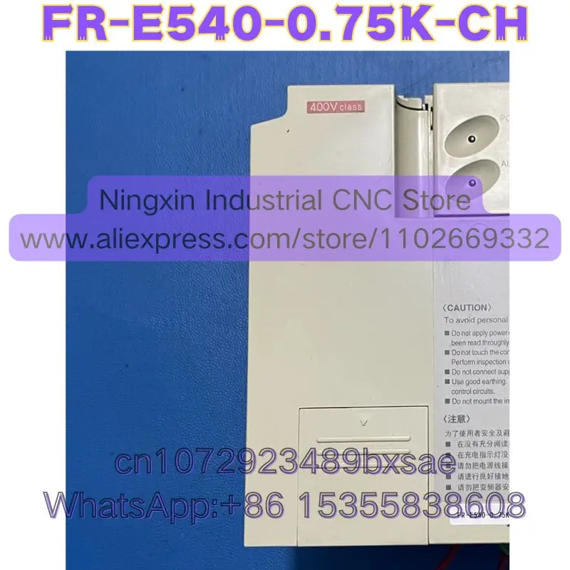 Used Inverter FR-E540-0.75K-CH FR E540 0.75K CH Tested OK