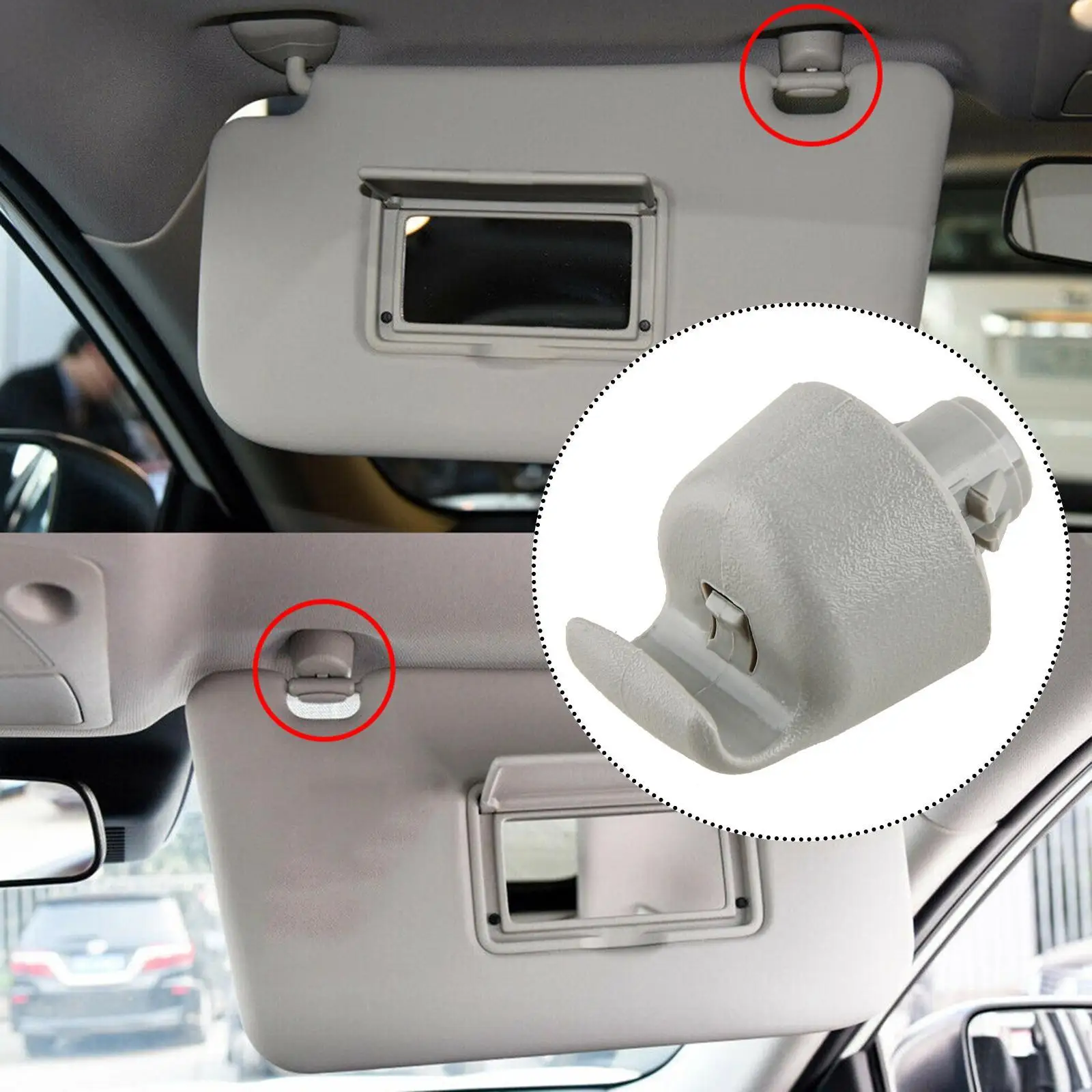 

Sun Visor Clip Easy Installation 96409-1HA0A Auto Accessory Replace Parts Sun