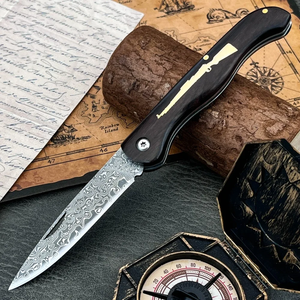 canivete-de-bolso-de-alta-qualidade-para-atividades-ao-ar-livre-lamina-de-aco-damasco-cabo-de-madeira-Ebano-canivete-dobravel-edc-ferramenta-para-caminhadas-e-pesca