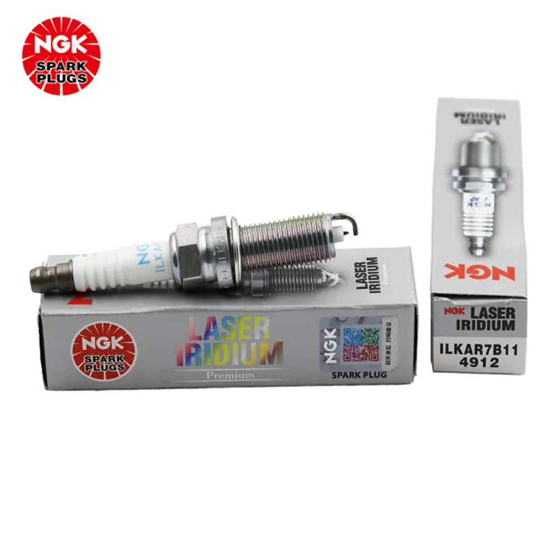 NGK Iridium Platinum Spark plug ILKAR7B11 4912 is suitable for Yashili Corolla Corolla Corolla Vios（4PCS)