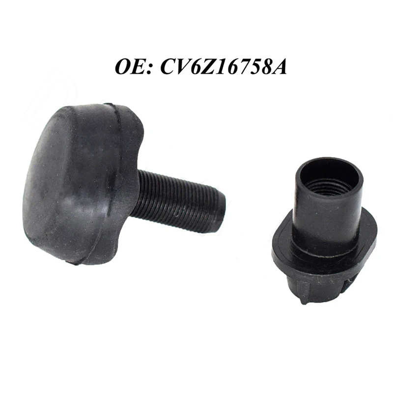 2PCS CV6Z16758A Suitable for Ford Lincoln MKC Hood Cushion Rubber Limit Rubber Car Hood Cushioning Accessories